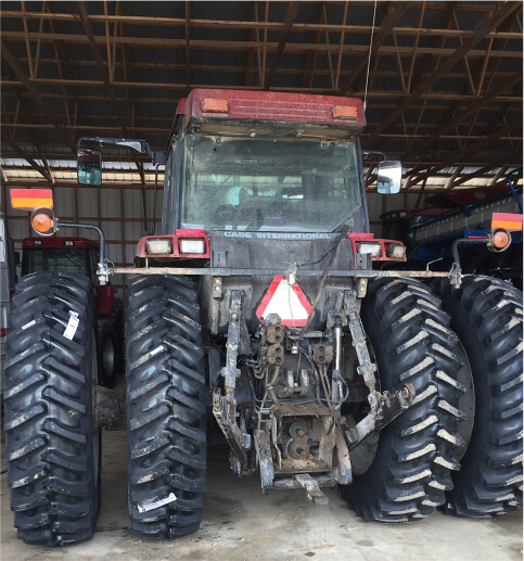 tractor with tires installed in Marysville, OH